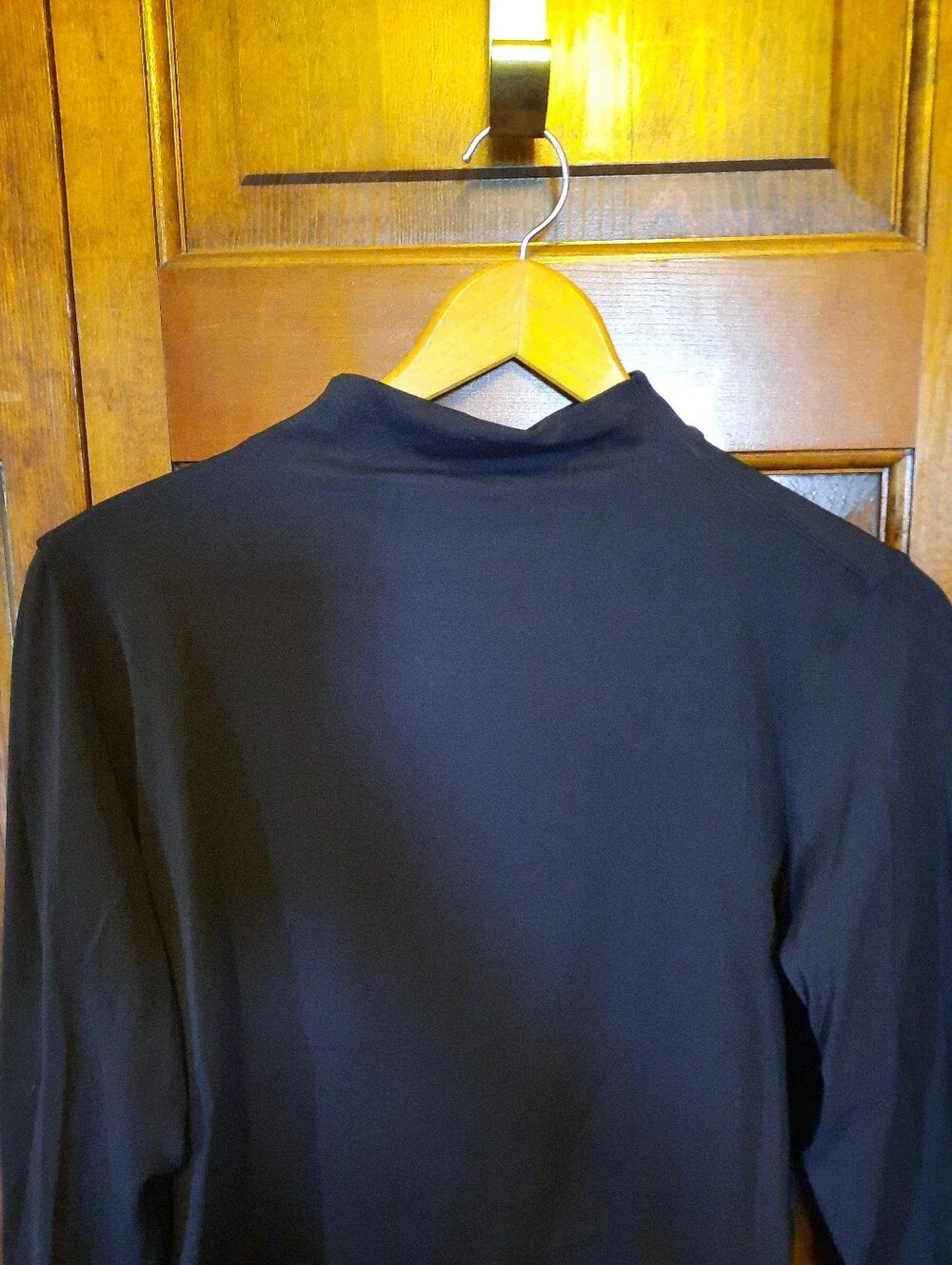 🛍 Lululemon All Aligned Mock Neck Long Sleeve Shirt Black Activewear Size 12